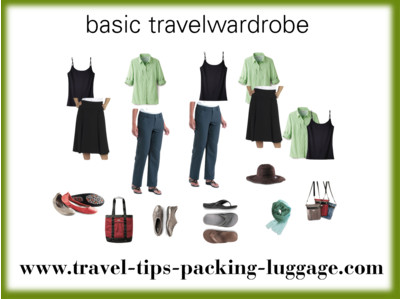 Basic travel wardrobe